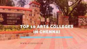 Top 10 Arts Colleges in Chennai